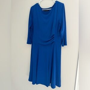 Rekucci- Blue Midi Dress